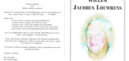LOUWRENS-Willem-Jacobus-Nn-Willem-1933-1999-M