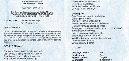 LOWIES-Dirk-Bouwer-1925-2001-M