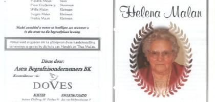 MALAN-Helena-Hendrina-Nn-Helena-nee-DeBruyn-1919-2006-F