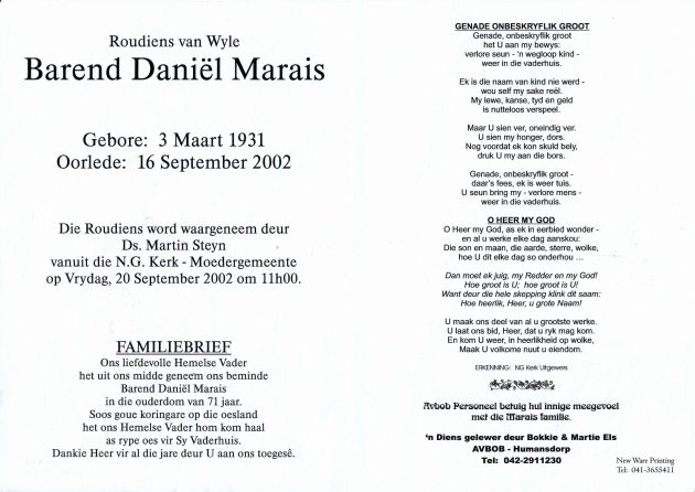 MARAIS-Barend-Daniël-Nn-Ben-1931-2002-M_1