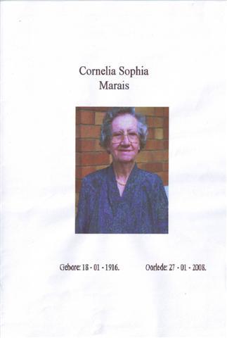 MARAIS-Cornelia-Sophia-nee-Koster-1916-2008-F_1