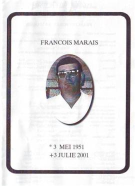 MARAIS-Francois-Johannes-Nn-Francois-1951-2001-M