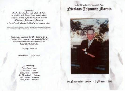 MARAIS-Nicolaas-Johannes-1920-1999-M_1