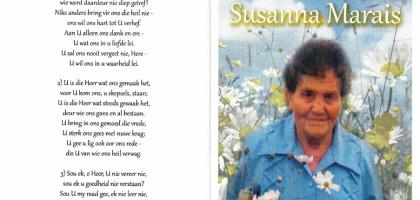MARAIS-Susanna-Johanna-Nn-Susanna-1932-2011-F