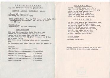 MARAIS-Wybrand-Andreas-Lodewikus-1907-1983-M