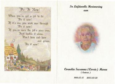 MAREE-Cornelia-Susanna-Nn-Corrie-nee-Coetzee-1918-2005-F