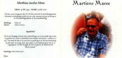 MAREE-Martiens-1939-2007-M