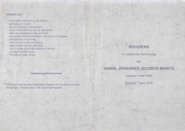 MARITZ-Daniël-Johannes-Jacobus-Nn-Danie-1908-2000-M