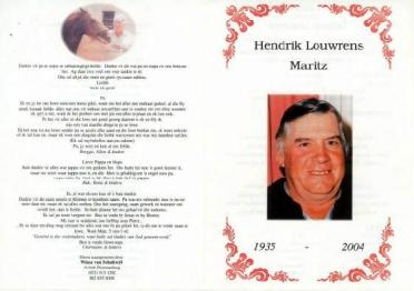 MARITZ-Hendrik-Louwrens-1935-2004-M