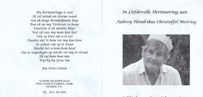 MEIRING-Aubrey-Hendrikus-Christoffel-Nn-Aubrey-1938-2010-M