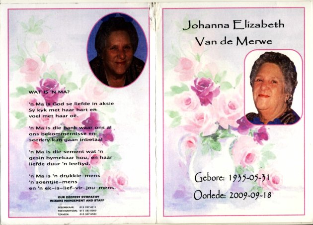 MERWE-VAN-DE-Johanna-Elizabeth-1935-2009-F_1