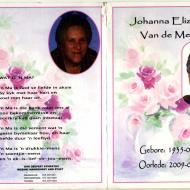 MERWE-VAN-DE-Johanna-Elizabeth-1935-2009-F_1