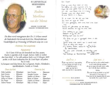 MERWE-VAN-DER-Andries-Marthinus-Nn-Dries-1928-2009-M