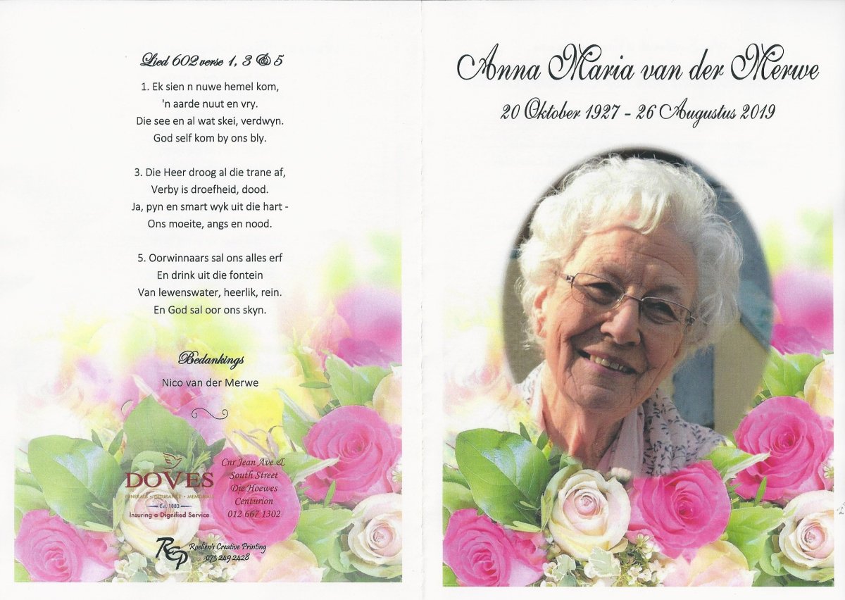 MERWE-VAN-DER-Anna-Maria-Nn-Babs-1927-2019-F_1