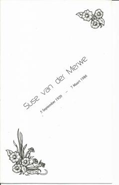 MERWE-VAN-DER-Anna-Sussana-Elizabeth-Nn-Suse-1920-1986-F