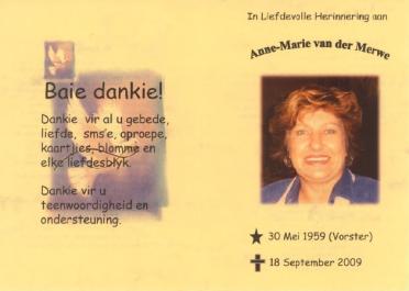 MERWE-VAN-DER-AnneMarie-nee-Vorster-1959-2009-F