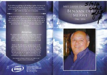 MERWE-VAN-DER-Ben-1946-2016-M