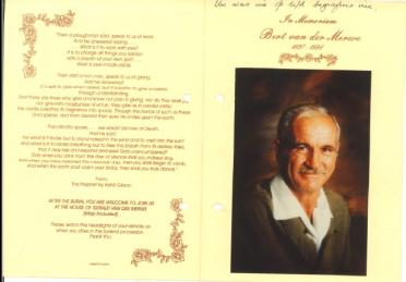 MERWE-VAN-DER-Bert-1937-1998-M