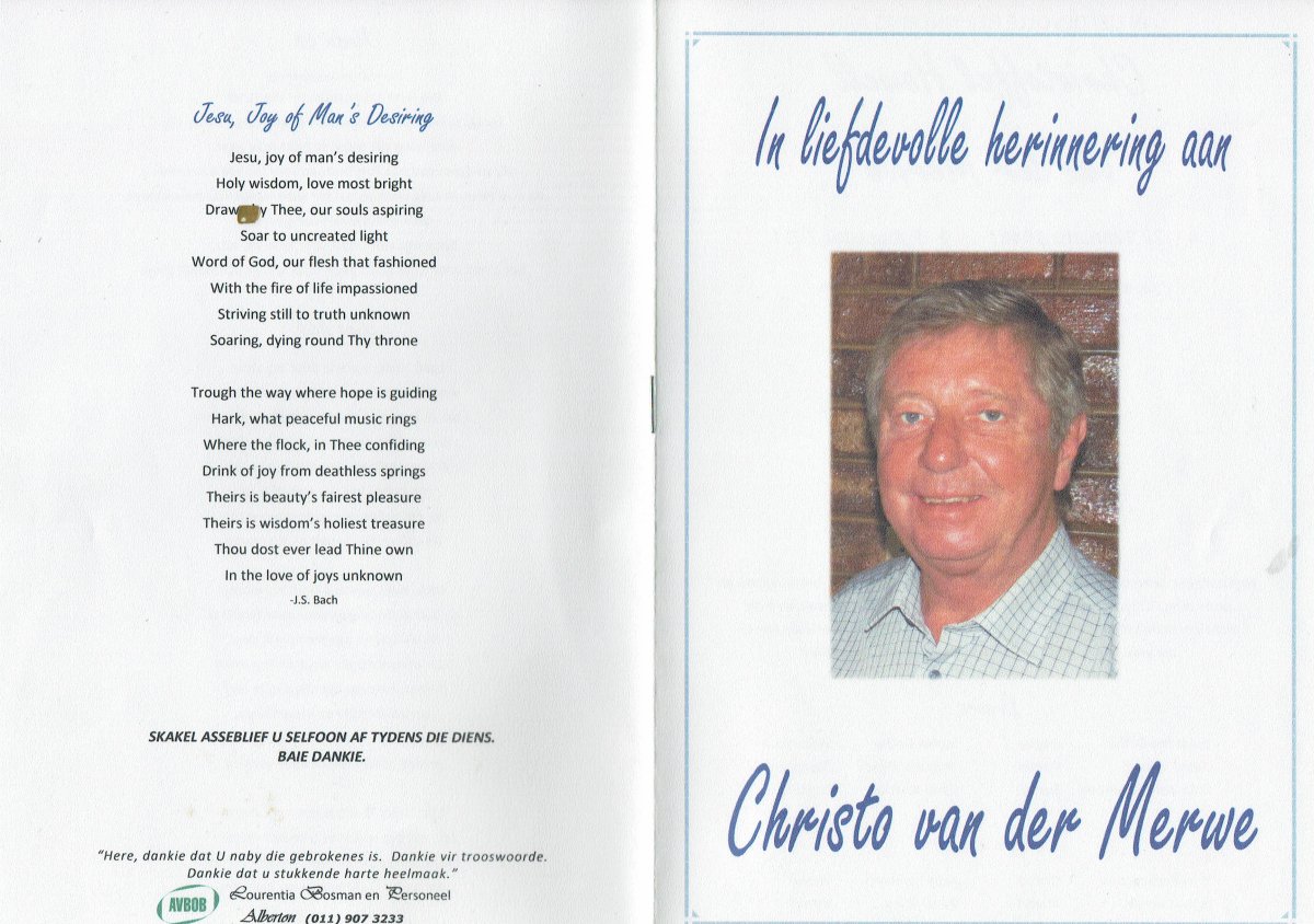 MERWE-VAN-DER-Christoffel-Howell-Nn-Christo-1946-2014-M_1