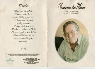 MERWE-VAN-DER-Daniël-Nn-Danie-1946-2019-M