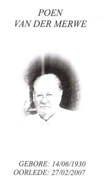 MERWE-VAN-DER-Hendrik-Jacobus-Nn-Poen-1930-2007-M