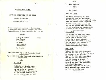 MERWE-VAN-DER-Hermanus-Christofel-1966-1977-M