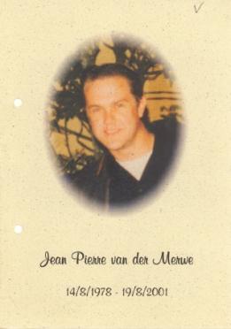MERWE-VAN-DER-Jean.Pierré-1978-2001-M