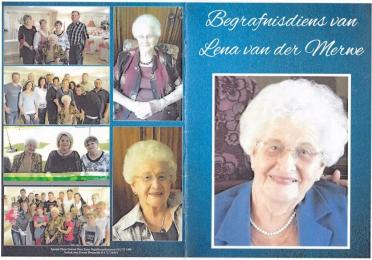 MERWE-VAN-DER-Lena-1926-2019-F