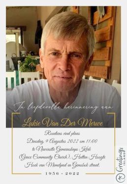 MERWE-VAN-DER-Lukie-1956-2022-M
