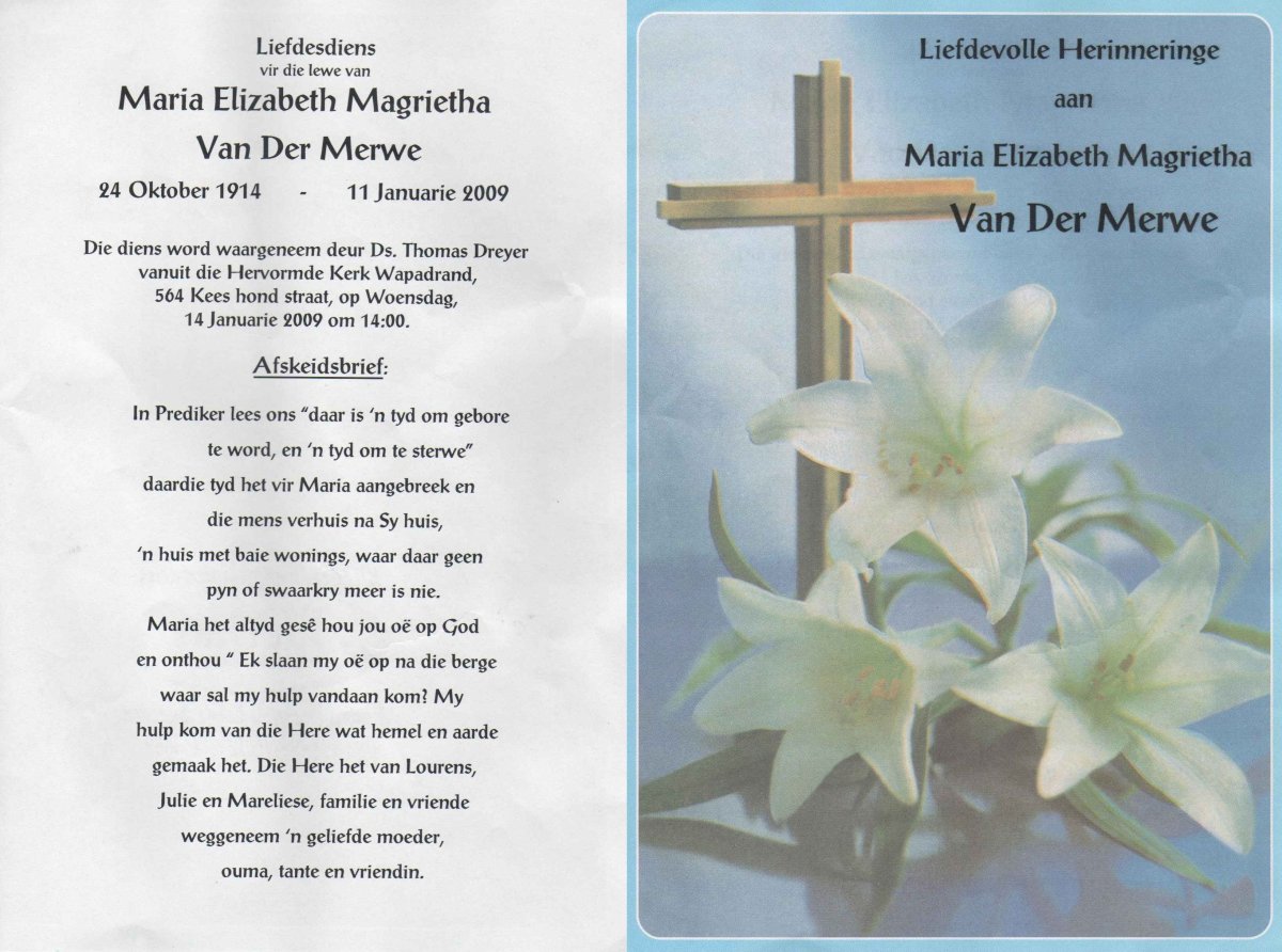 MERWE-VAN-DER-Maria-Elizabeth-Magrietha-Nn-Maria-1914-2009-F_1