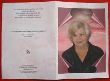 MERWE-VAN-DER-Maria-Elizabeth-nee-Fourie-1929-2009-F