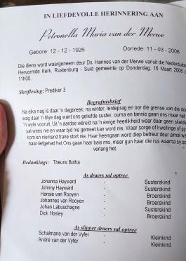 MERWE-VAN-DER-Petronella-Maria-1926-2006-F-01