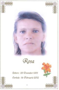 MERWE-VAN-DER-Rosa-Liousa-Nn-Rosa-1961-2012-F