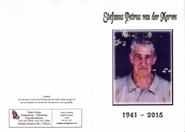 MERWE-VAN-DER-Stefanus-Petrus-1941-2015-M
