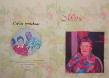 MESCHT-VAN-DER-Maria-Cathrina-Nn-Marie-1929-2010-F
