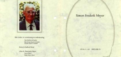 MEYER-Simon-Frederik-1916-2002-M