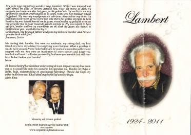 MILLAR-Lambert-Lester-Nn-Lambert-1924-2011-M