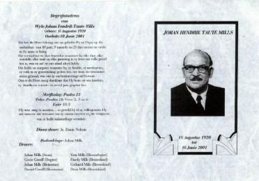 MILLS-Johan-Hendrik-Taute-1920-2001-M