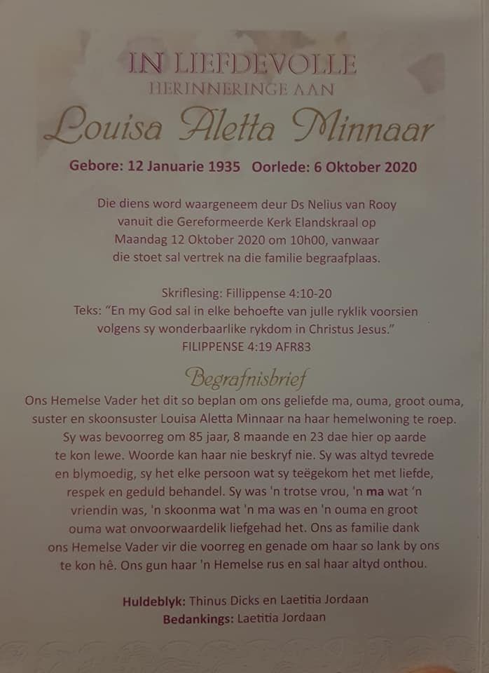MINNAAR-Louisa-Aletta-Nn-Laetitia-nee-Rossouw-1935-2020-F_2