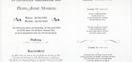 MOMBERG-Surnames-Vanne
