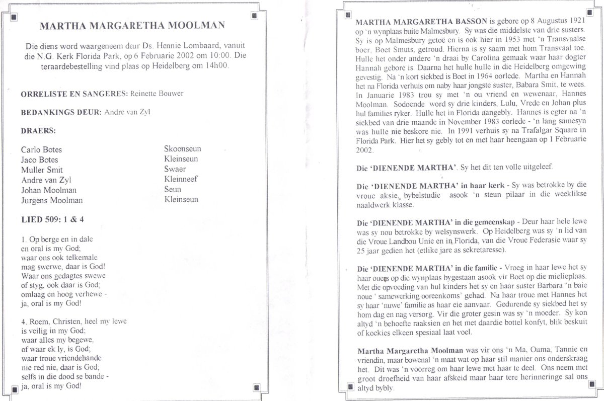 MOOLMAN-Martha-Margaretha-nee-Basson-X-Smuts-1921-2002-F_1