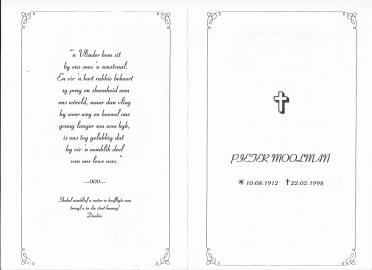 MOOLMAN-Pieter-Arnoldus-Nn-Pieter-1912-1998-M