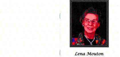 MOUTON-Clasina-Helena-Nn-Lena-nee-Marx-1923-2011-F