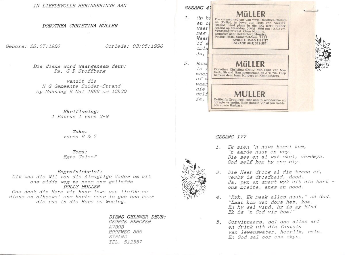 MÜLLER-Dorothea-Christina-1920-1996-F_1
