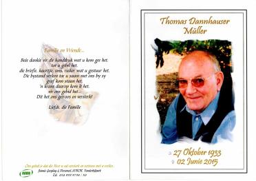 MÜLLER-Thomas-Dannhauser-1933-2015-M-1