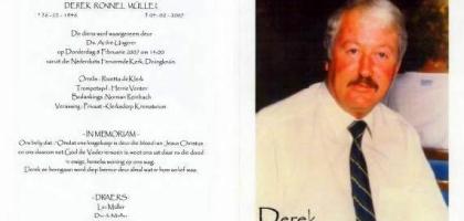 MÜLLER-Derek-Ronnel-Nn-Derek-1946-2007-M