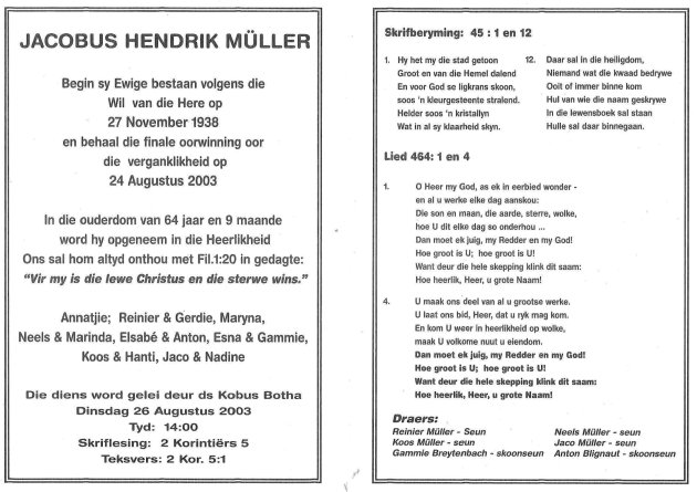 MÜLLER-Jacobus-Hendrik-1938-2003-M_1
