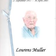 MULLER-Stephanus-Lourens-Nn-Lourens-1917-2005-M_1