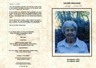 MULLIGAN-Surnames-Vanne
