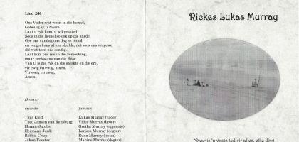 MURRAY-Rickes-Lukas-Nn-Rickes-1962-2010-M